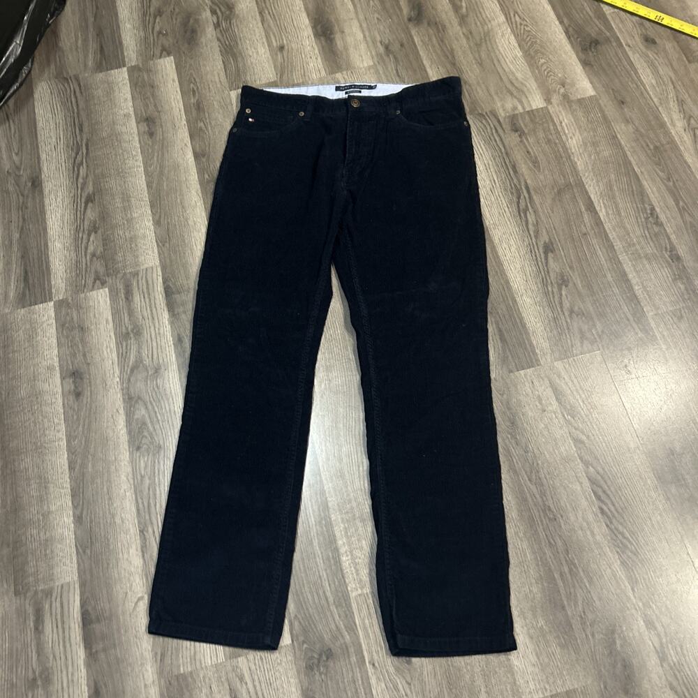 Men’s Tommy Hilfiger Dark Blue Corduroy Pants 34/32